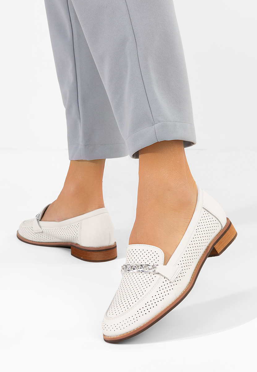 Γυναικεία λόαφερ Gaynelia λευκά