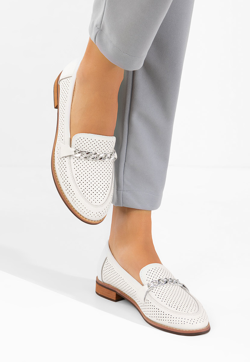 Γυναικεία λόαφερ Gaynelia λευκά