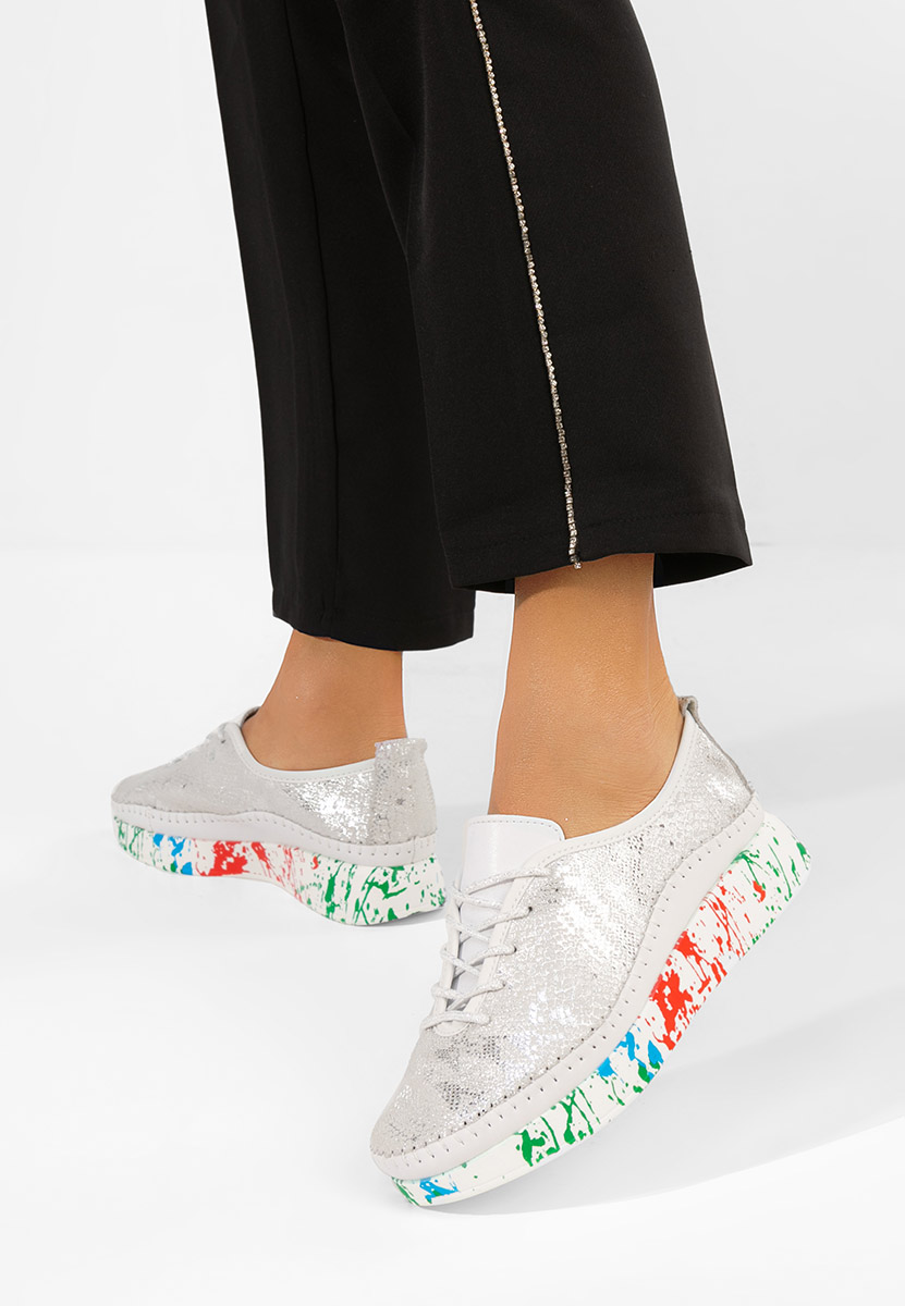 Sneakers γυναικεια δερματινα Marinia ασιμι