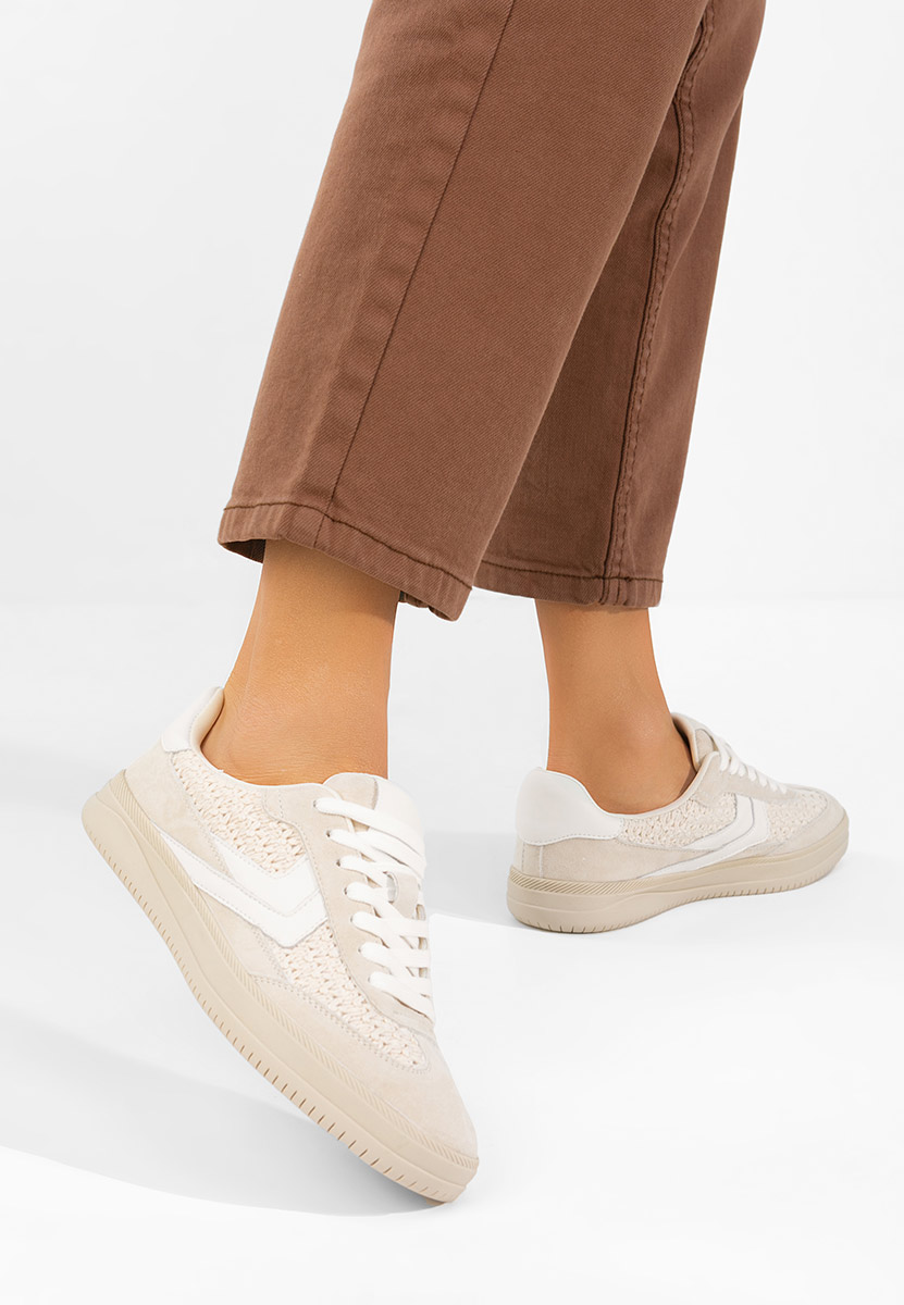 Sneakers γυναικεια δερματινα Somia ταμπά