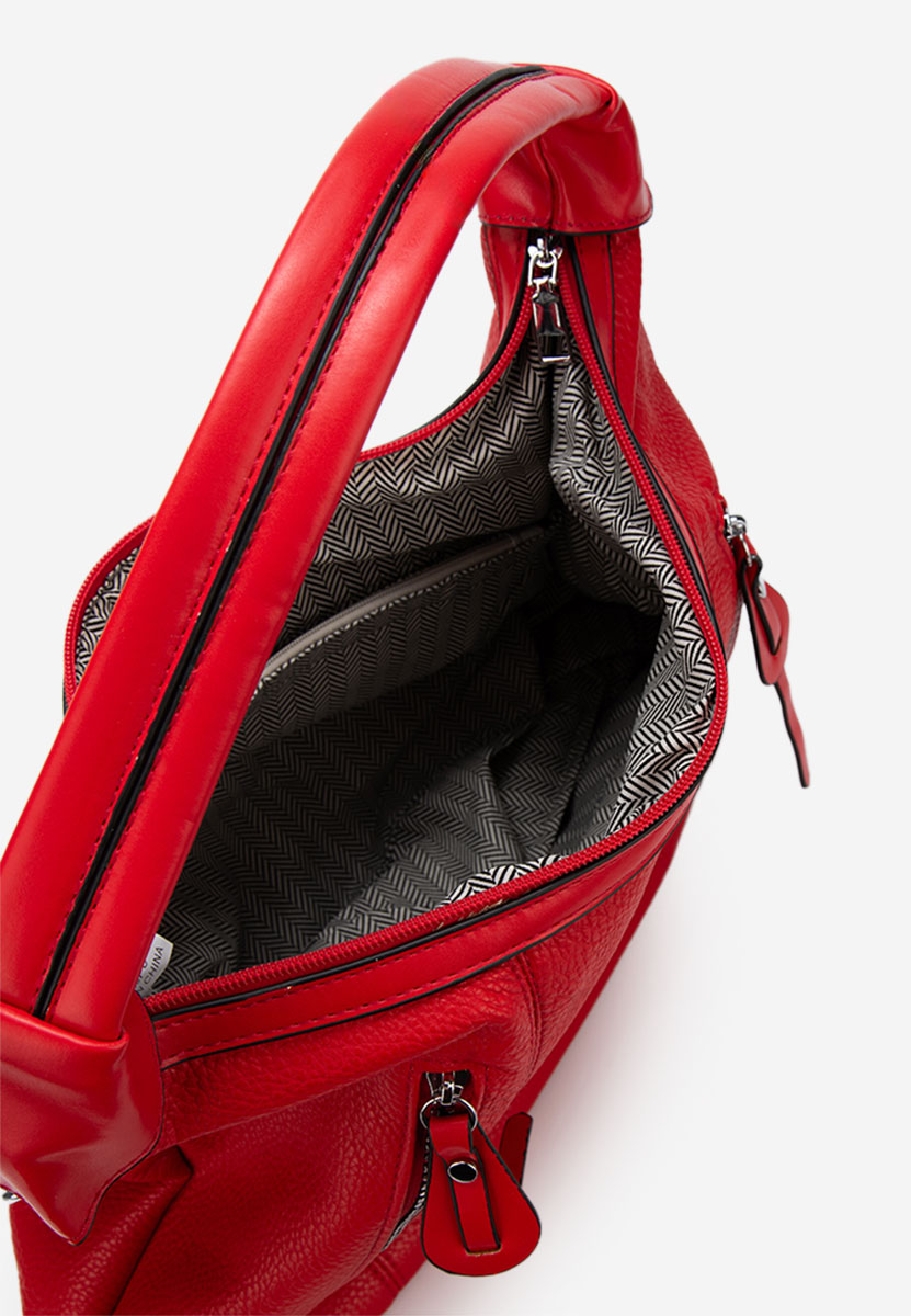 Τσάντα Χεριού Aikena κοκκινες