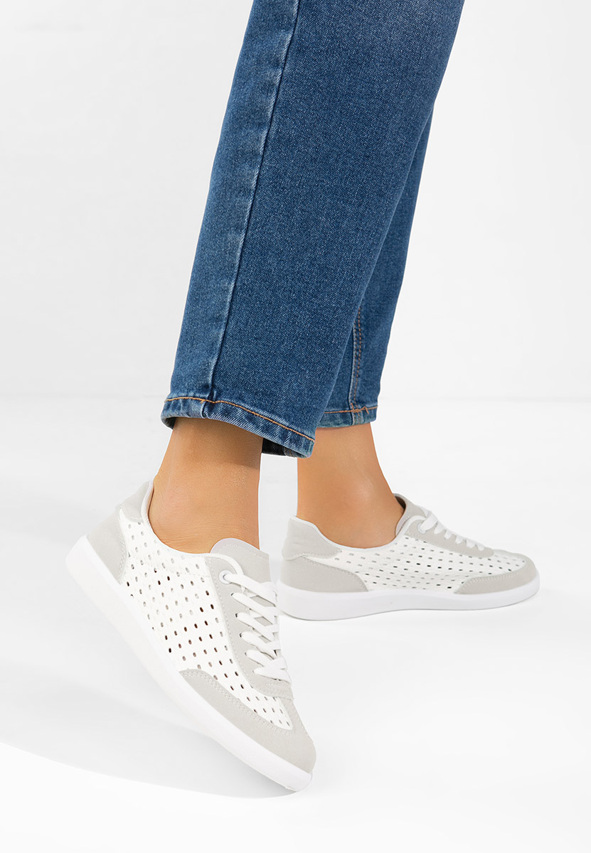 Sneakers γυναικεια Heliana λευκά