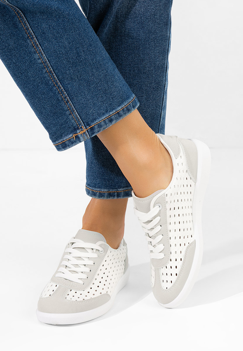 Sneakers γυναικεια Heliana λευκά