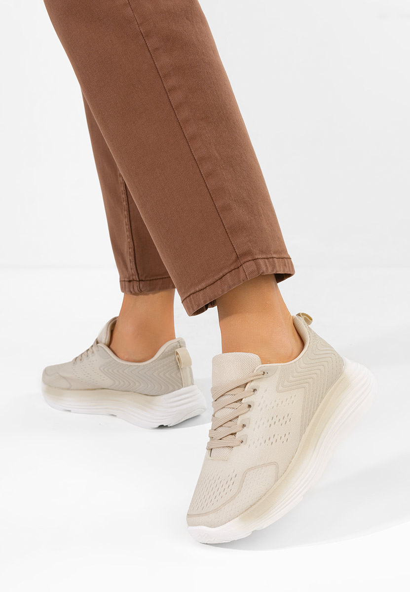 Sneakers γυναικεια Emetia μπεζ