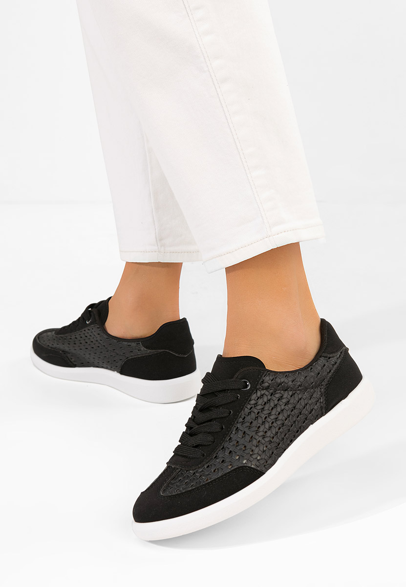 Sneakers γυναικεια Heliana μαύρα