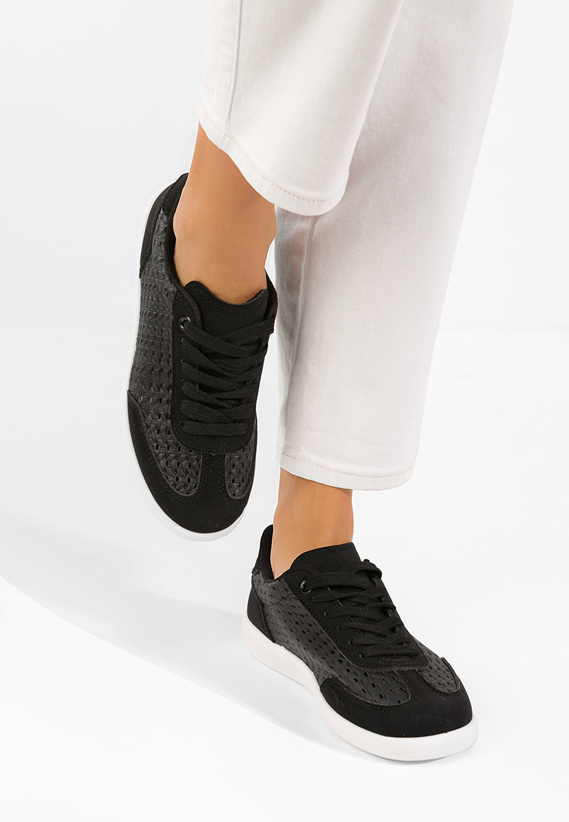 Sneakers γυναικεια Heliana μαύρα