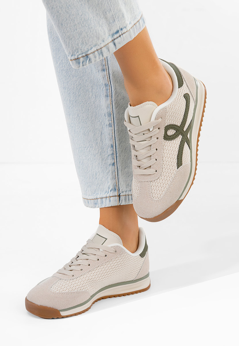 Sneakers γυναικεια Ferrelia μπεζ