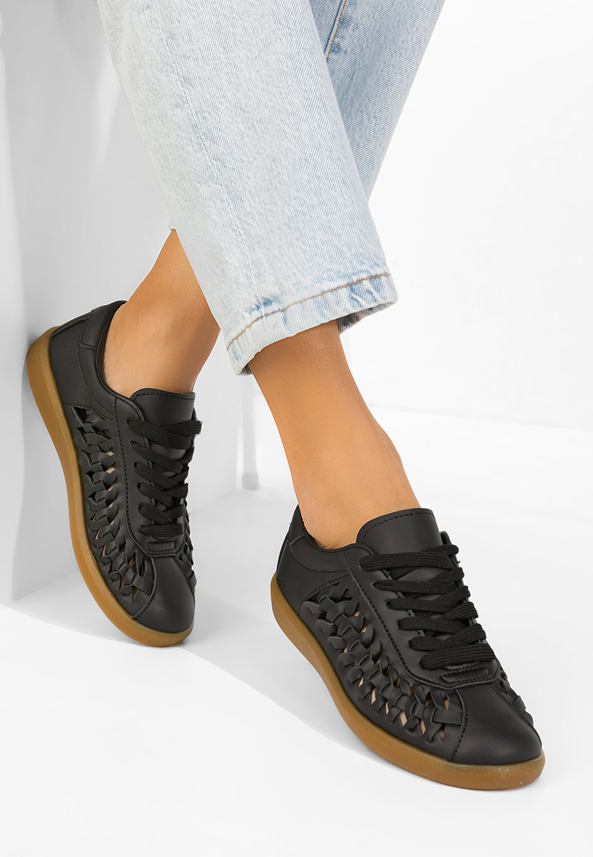 Sneakers γυναικεια Setiana μαύρα