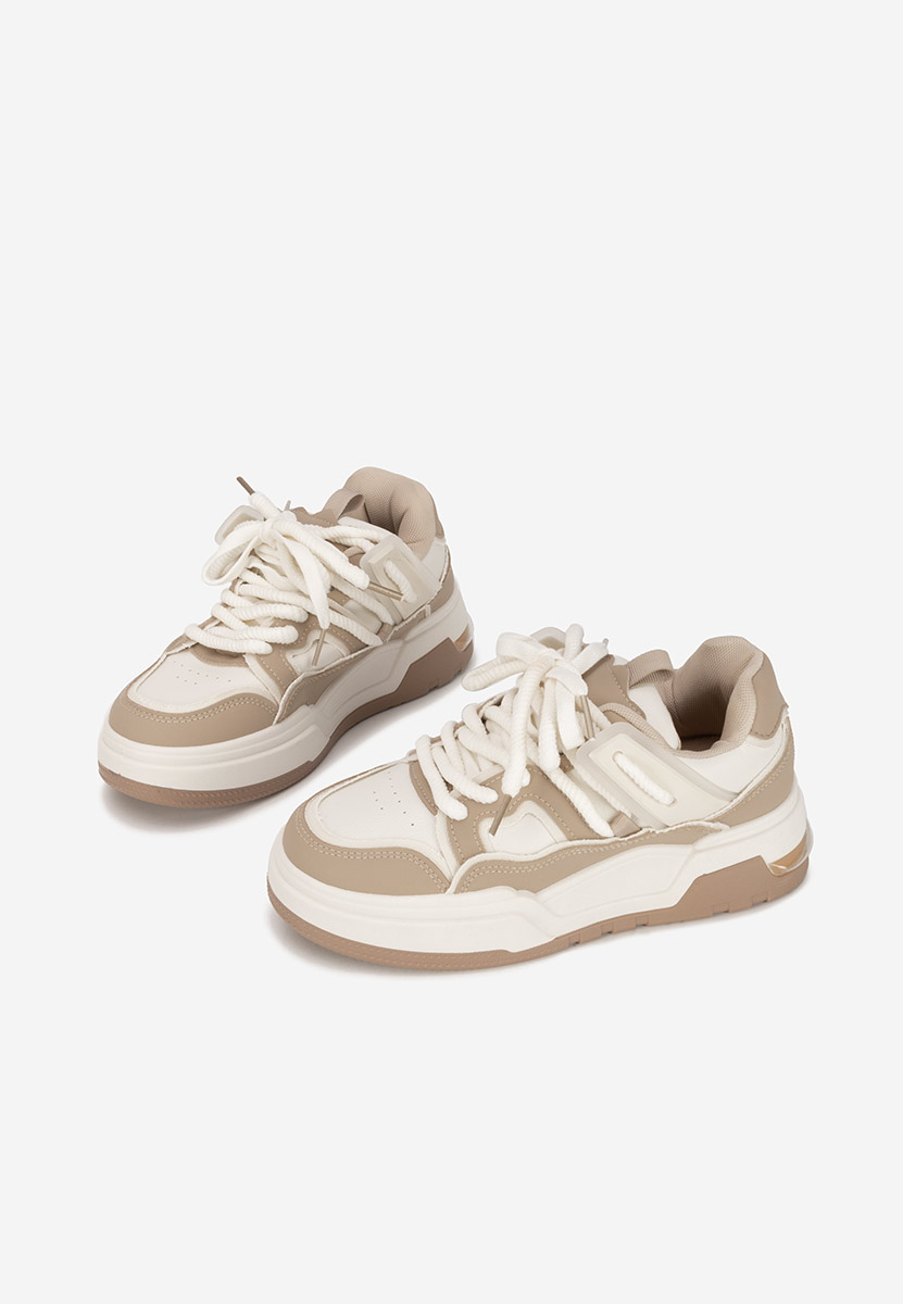 Sneakers με πλατφόρμα Cinzela χακι