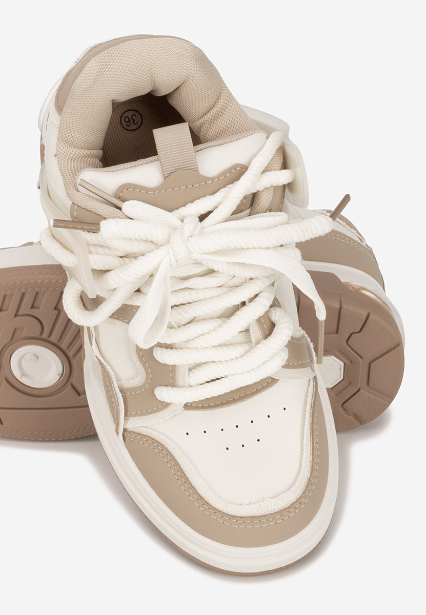 Sneakers με πλατφόρμα Cinzela χακι