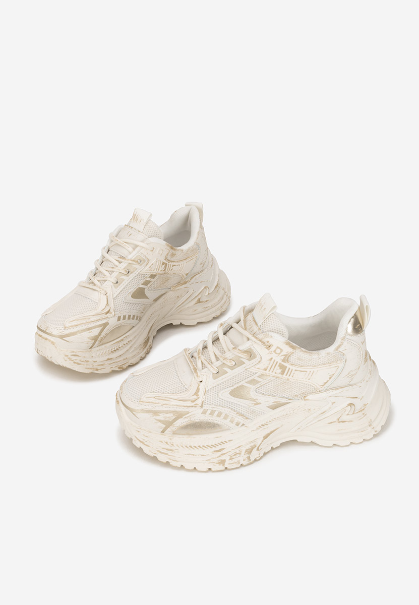 Sneakers με πλατφόρμα Kellee μπεζ