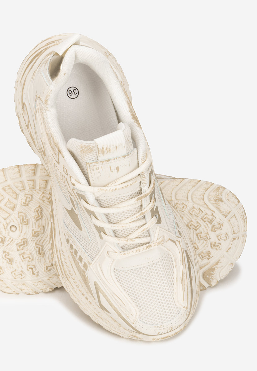 Sneakers με πλατφόρμα Kellee μπεζ