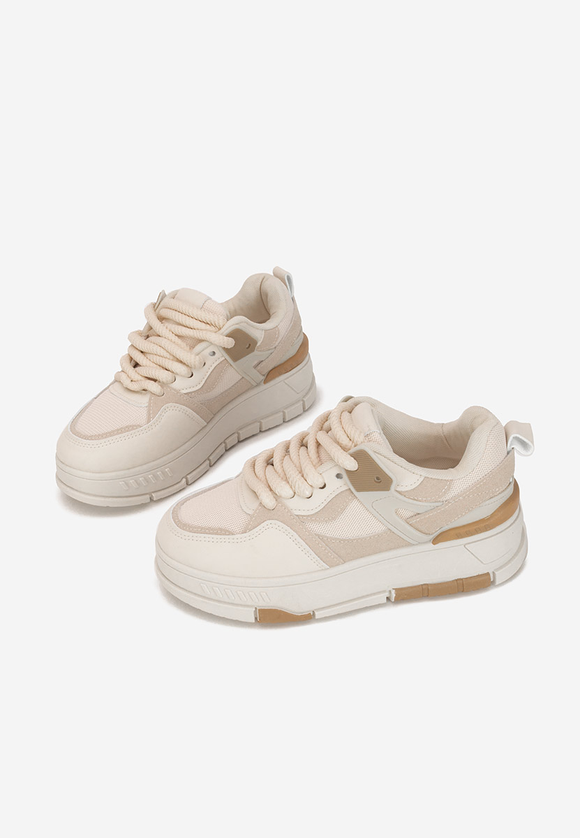 Sneakers με πλατφόρμα Rosallia μπεζ