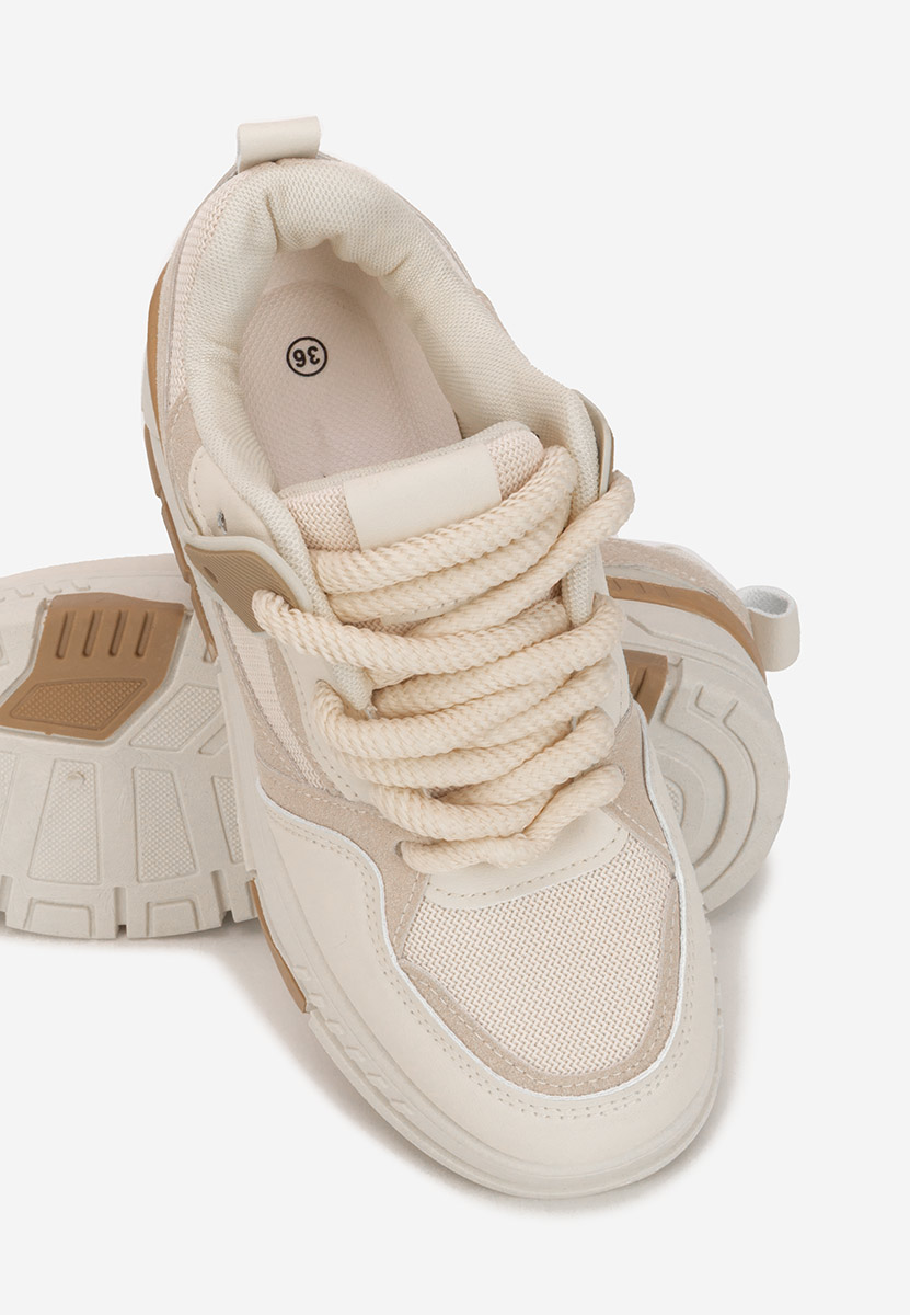Sneakers με πλατφόρμα Rosallia μπεζ