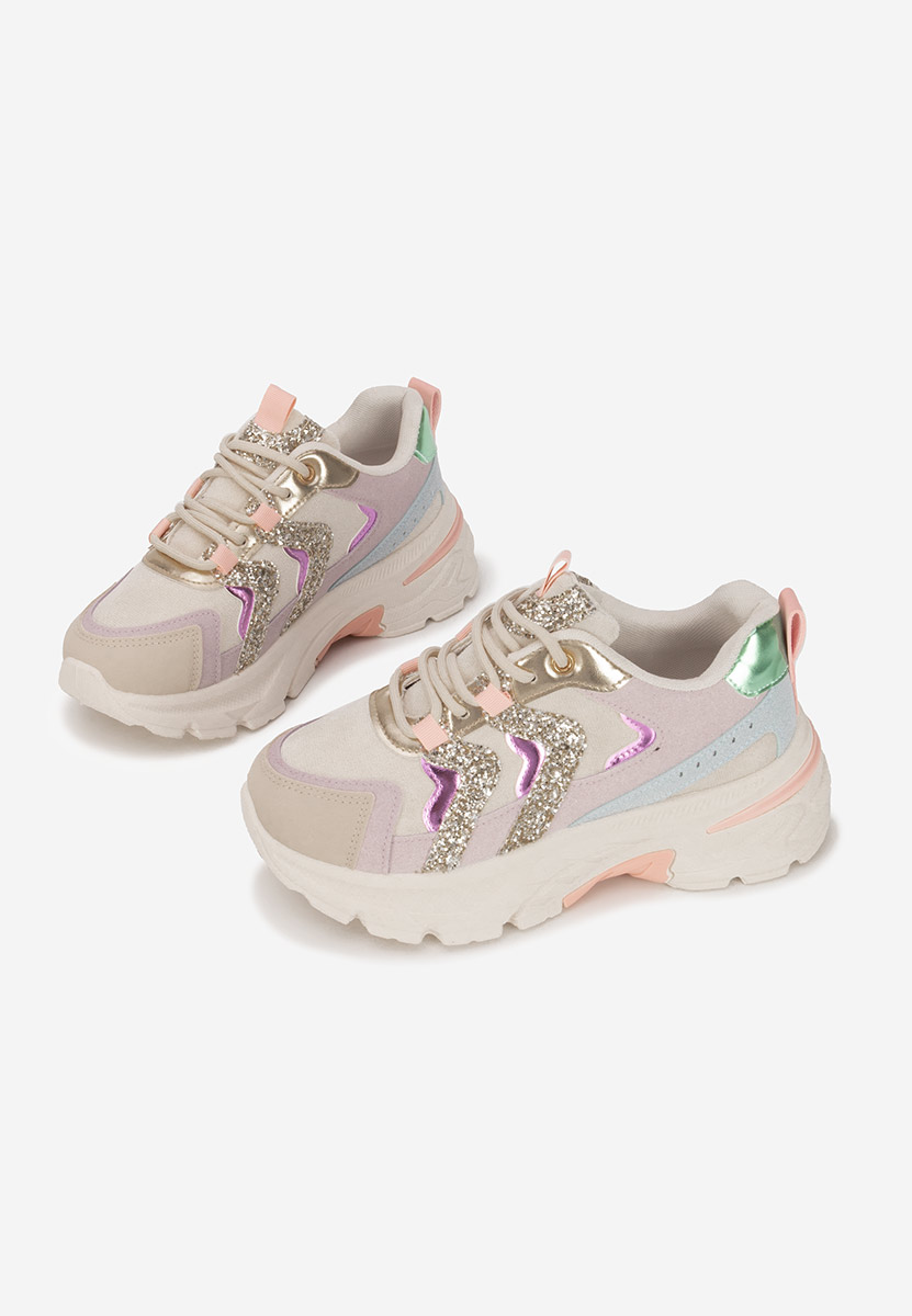 Sneakers με πλατφόρμα Odinea πολυχρωμο