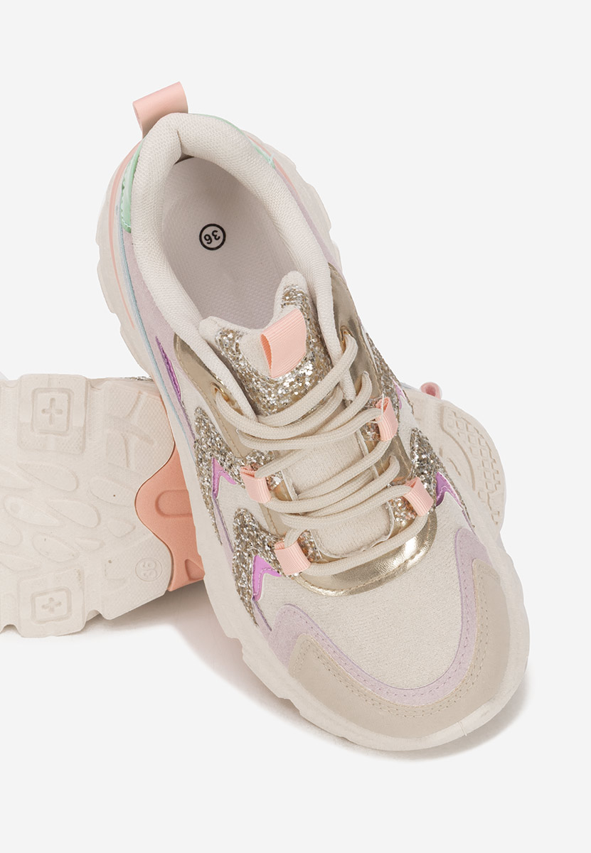 Sneakers με πλατφόρμα Odinea πολυχρωμο