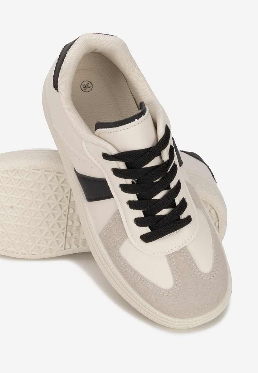 Sneakers με πλατφόρμα Serinia V4 λευκά