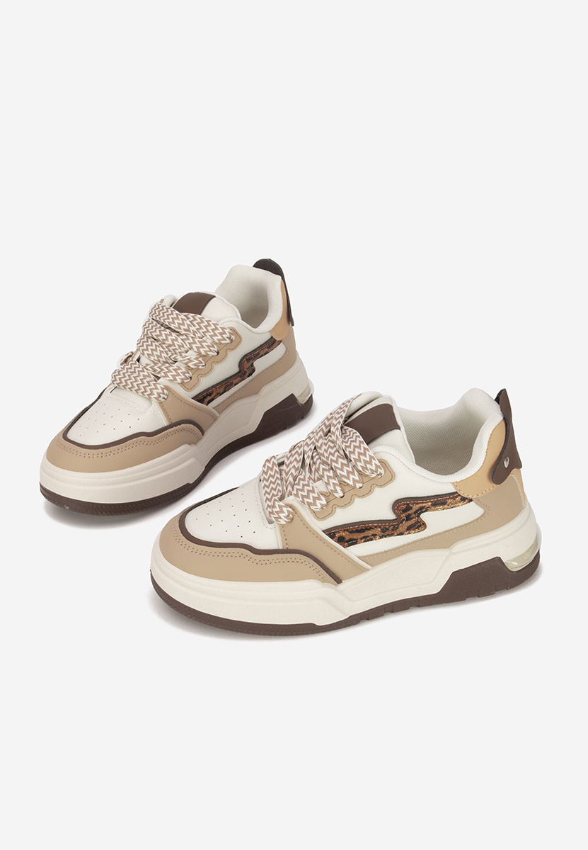 Sneakers με πλατφόρμα Atanasia V2 μπεζ