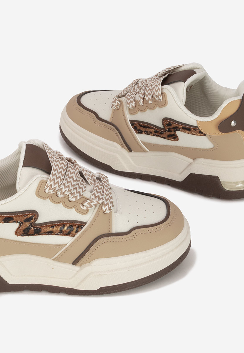 Sneakers με πλατφόρμα Atanasia V2 μπεζ