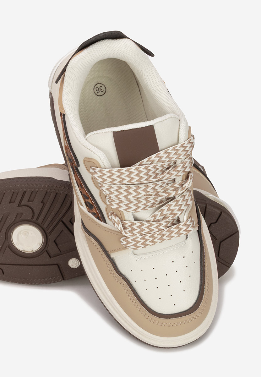 Sneakers με πλατφόρμα Atanasia V2 μπεζ