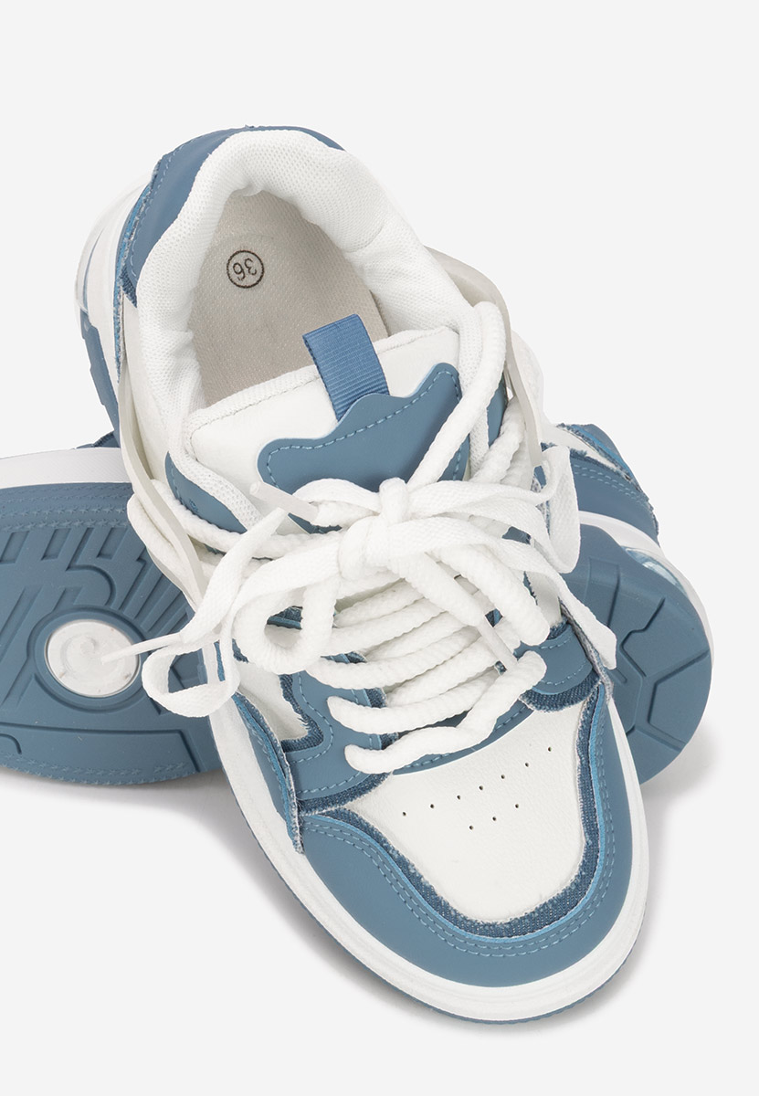 Sneakers με πλατφόρμα Cinzela μπλε