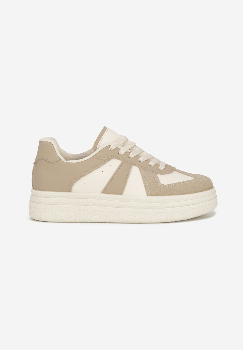 Sneakers με πλατφόρμα Serinia χακι