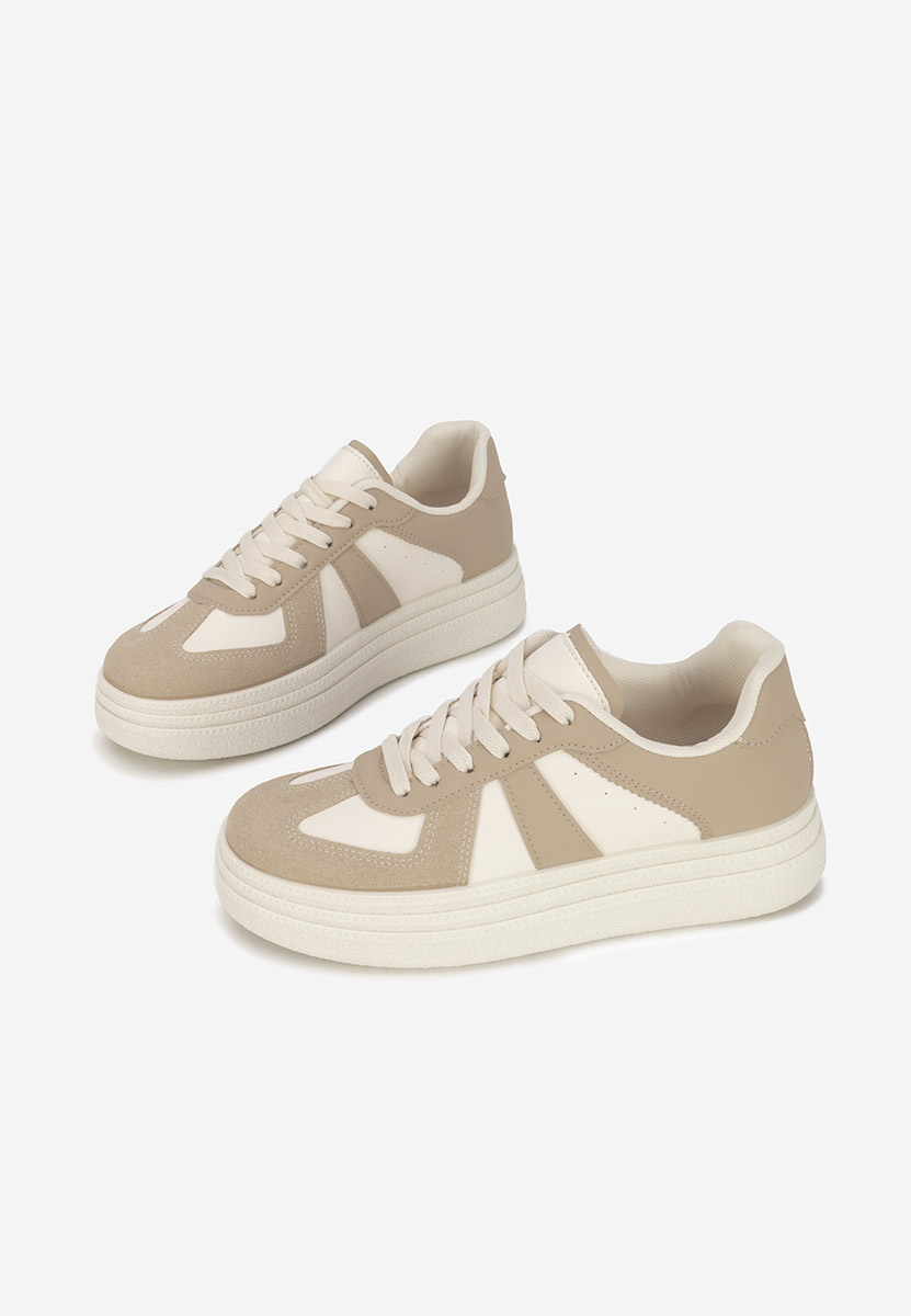 Sneakers με πλατφόρμα Serinia χακι