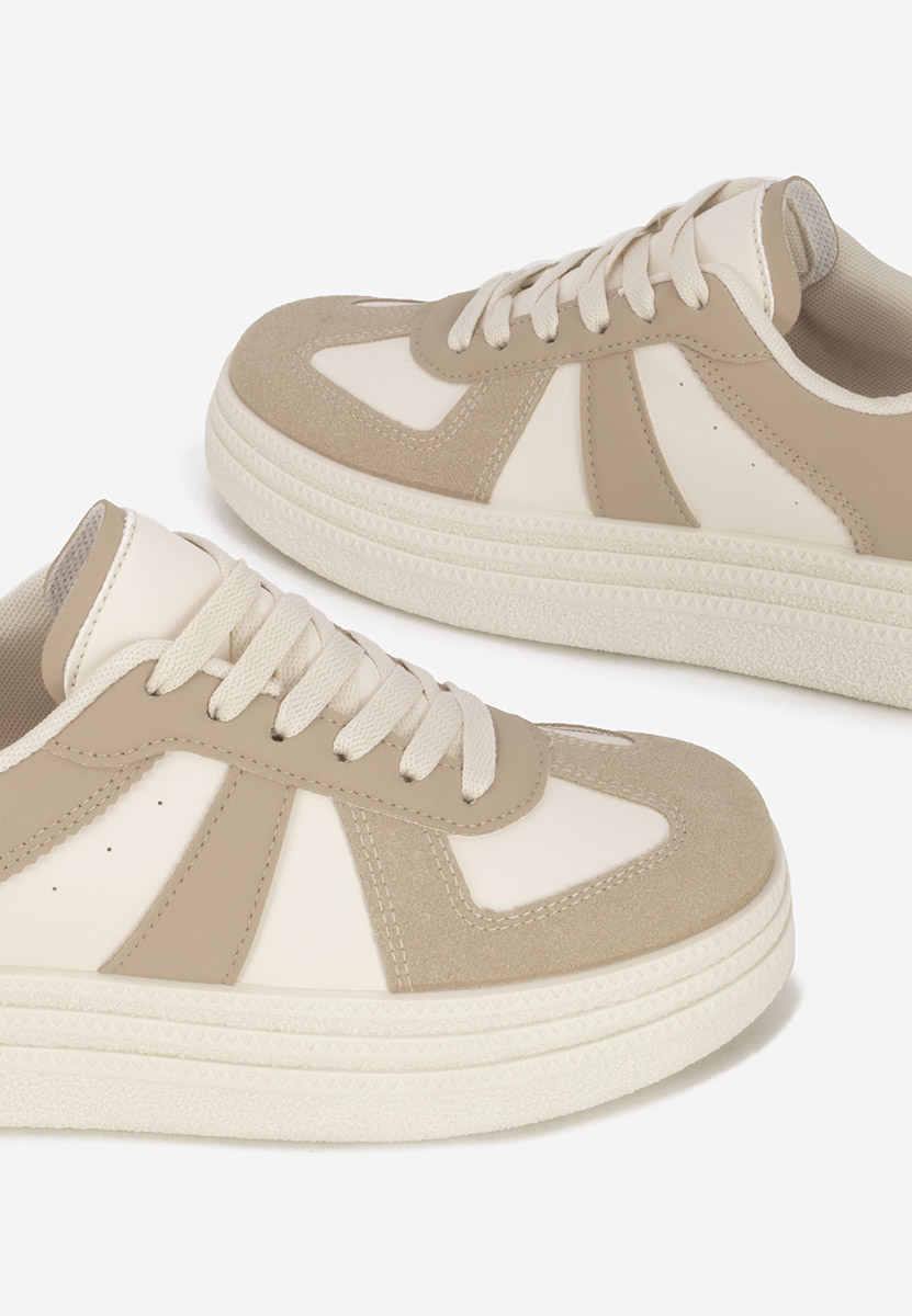 Sneakers με πλατφόρμα Serinia χακι