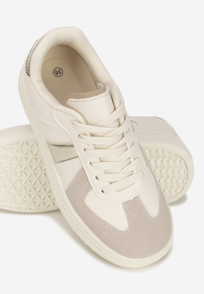 Sneakers με πλατφόρμα Serinia χρυσο