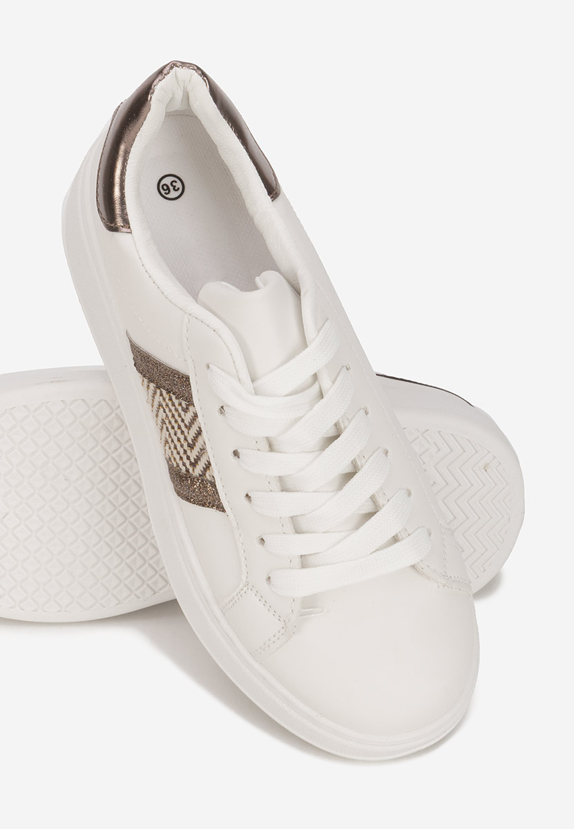 Sneakers με πλατφόρμα Atenia λευκά