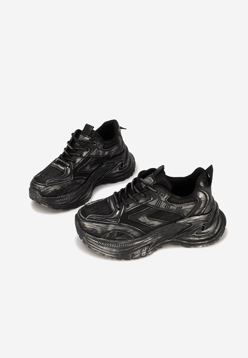 Sneakers με πλατφόρμα Kellee μαύρα