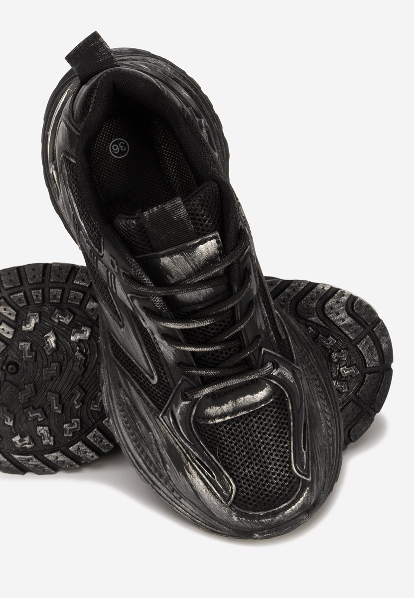 Sneakers με πλατφόρμα Kellee μαύρα