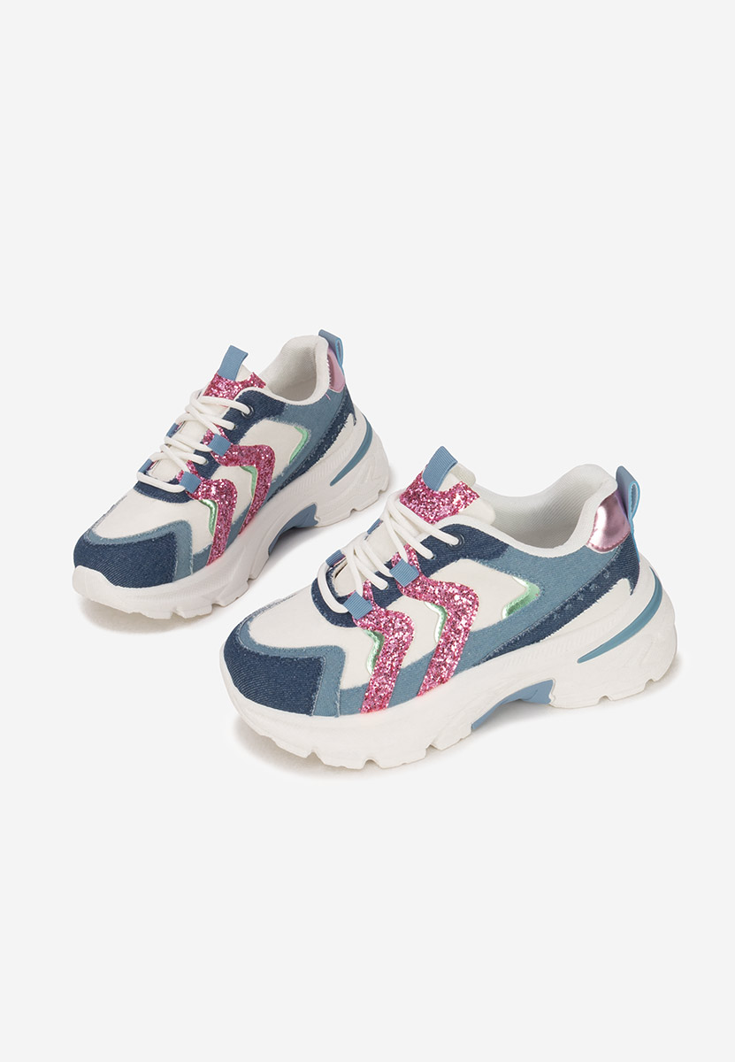 Sneakers με πλατφόρμα Odinea Τζιν