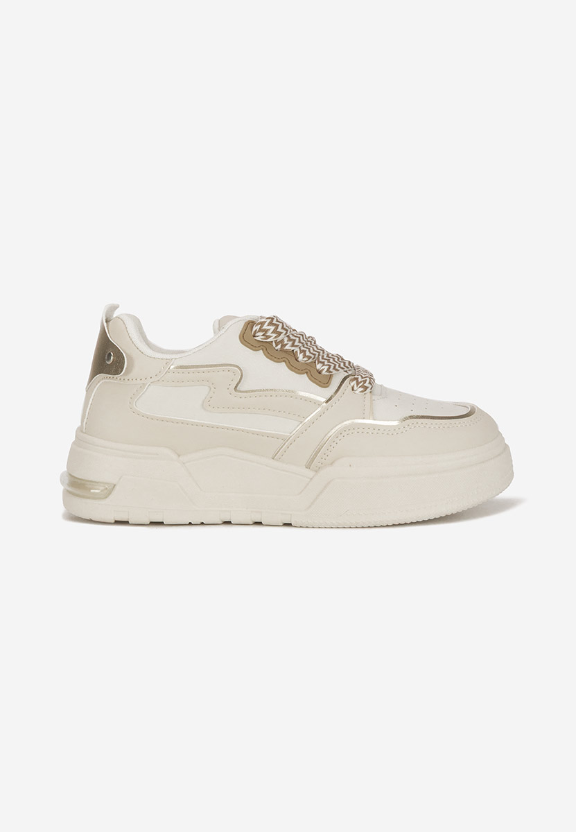 Sneakers με πλατφόρμα Atanasia μπεζ