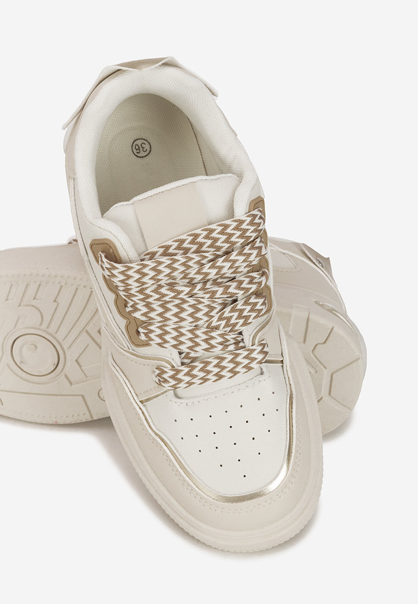 Sneakers με πλατφόρμα Atanasia μπεζ