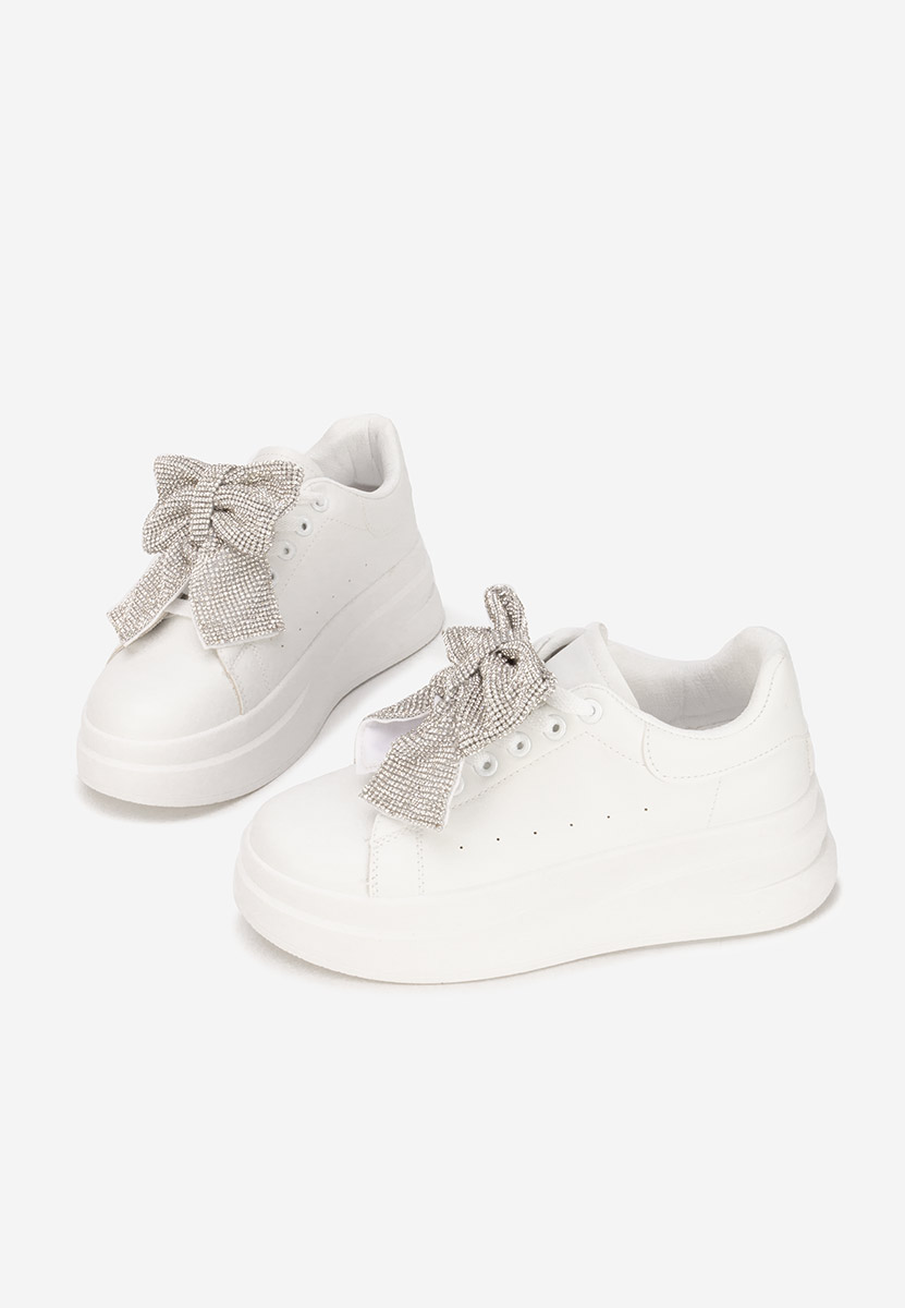 Sneakers με πλατφόρμα Anitta λευκά