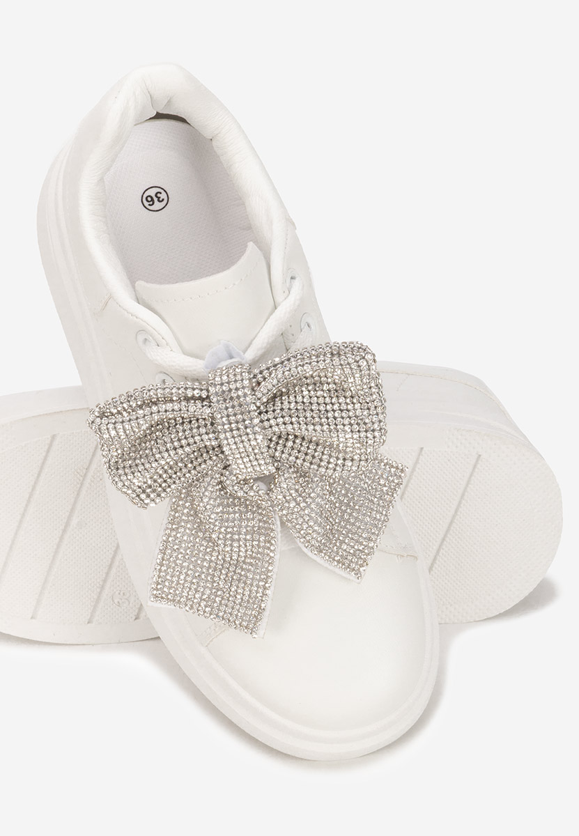 Sneakers με πλατφόρμα Anitta λευκά