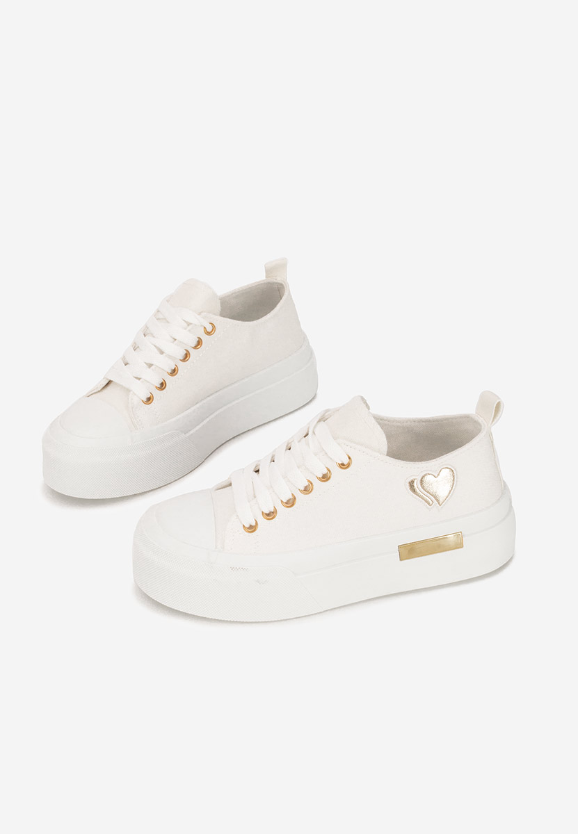 Sneakers με πλατφόρμα Inimia λευκά