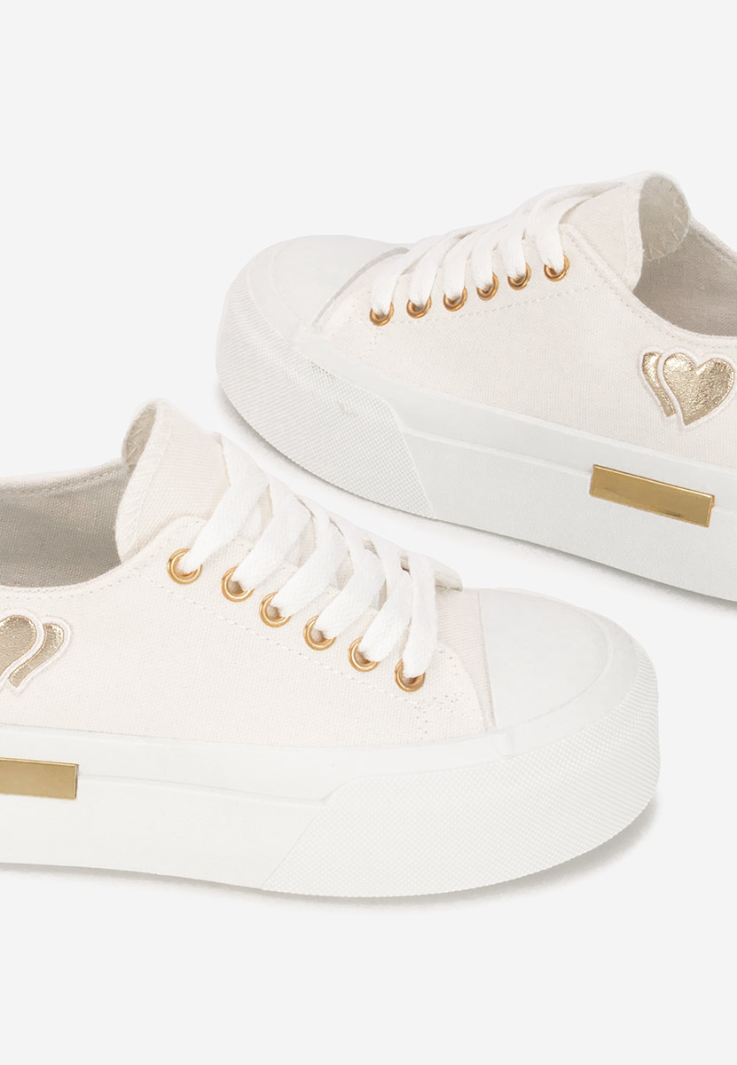 Sneakers με πλατφόρμα Inimia λευκά