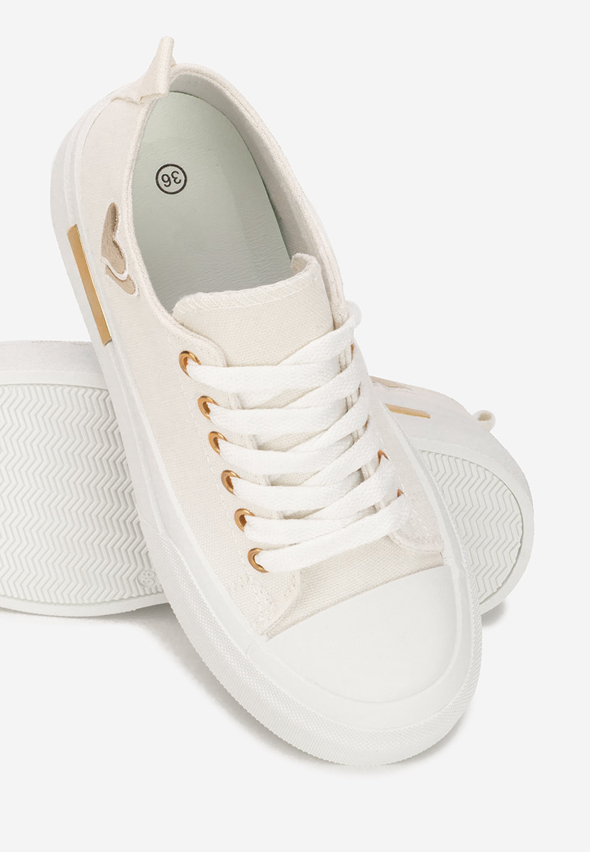Sneakers με πλατφόρμα Inimia λευκά