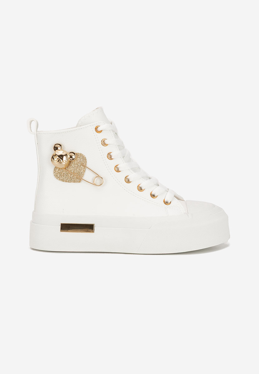 Γυναικεία sneakers αστραγάλο Irlanda λευκά