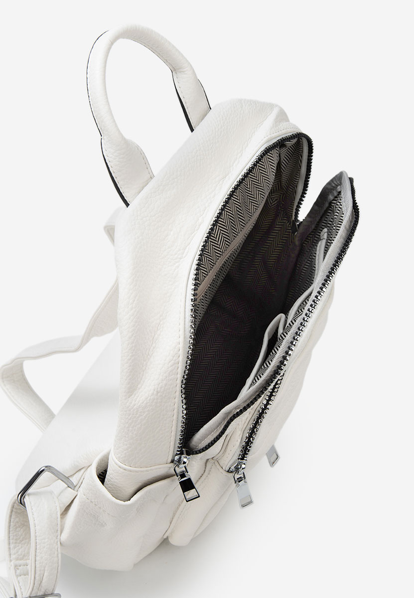 Γυναικείο σακίδιο Rafelia λευκά