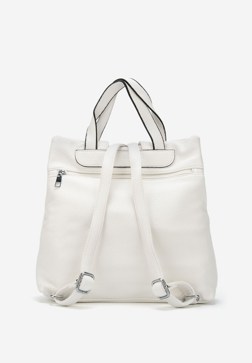 Γυναικείο σακίδιο Saranea λευκά