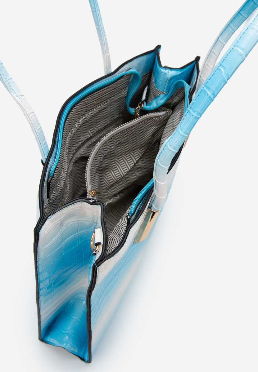 Τσάντα Χεριού Teodoria μπλε