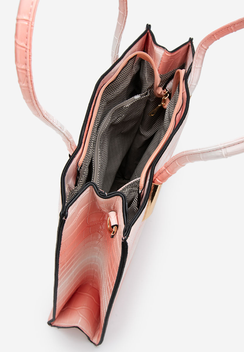 Τσάντα Χεριού Teodoria ροζ