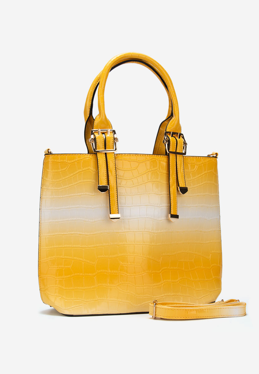 Τσάντα Χεριού Fenda Κιτρινες