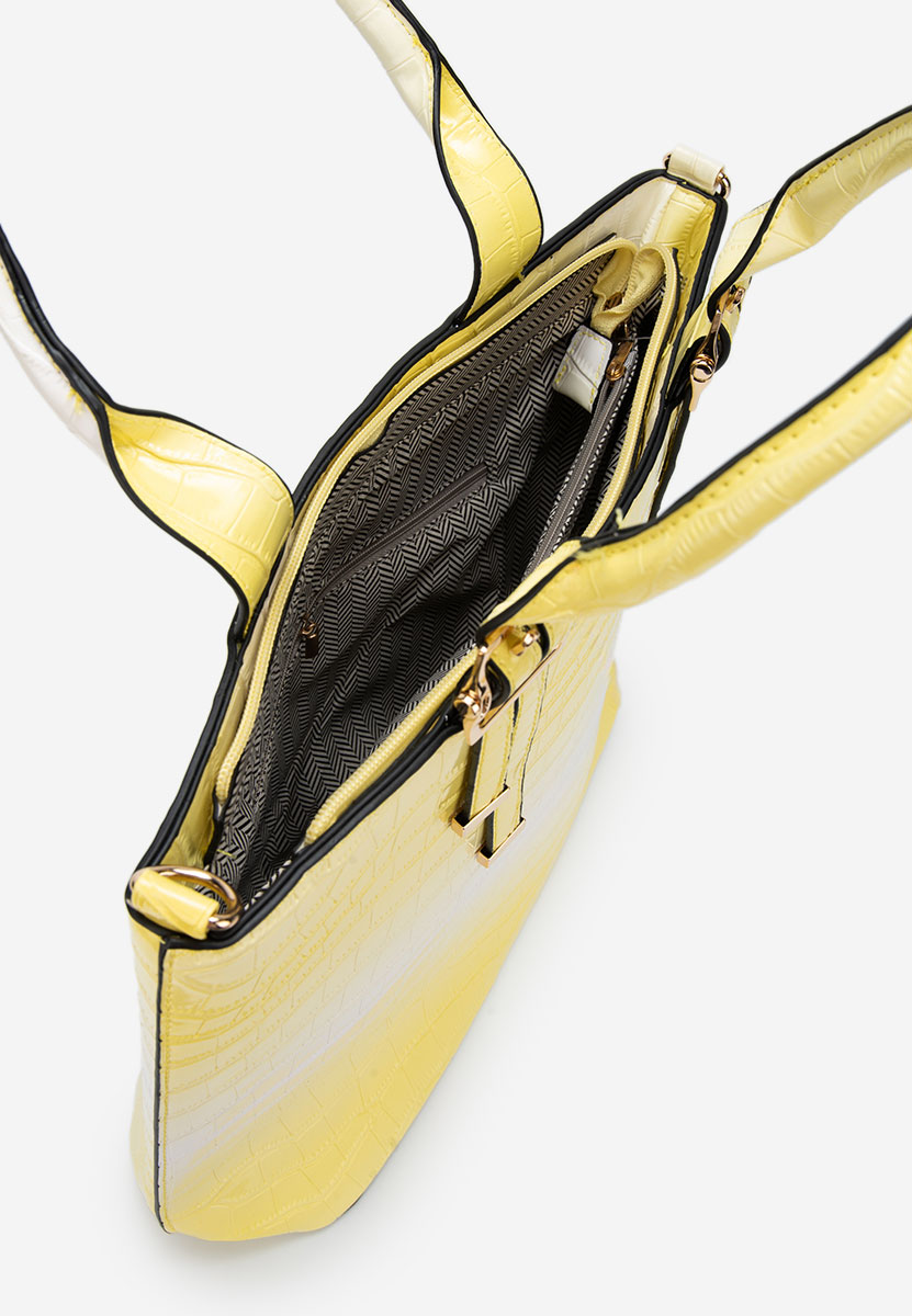 Τσάντα Χεριού Fenda V2 Κιτρινοa