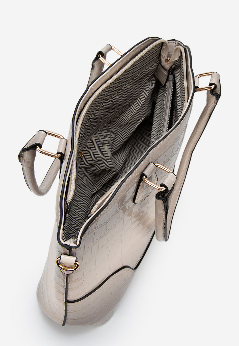 Τσάντα Χεριού Jannia καφε