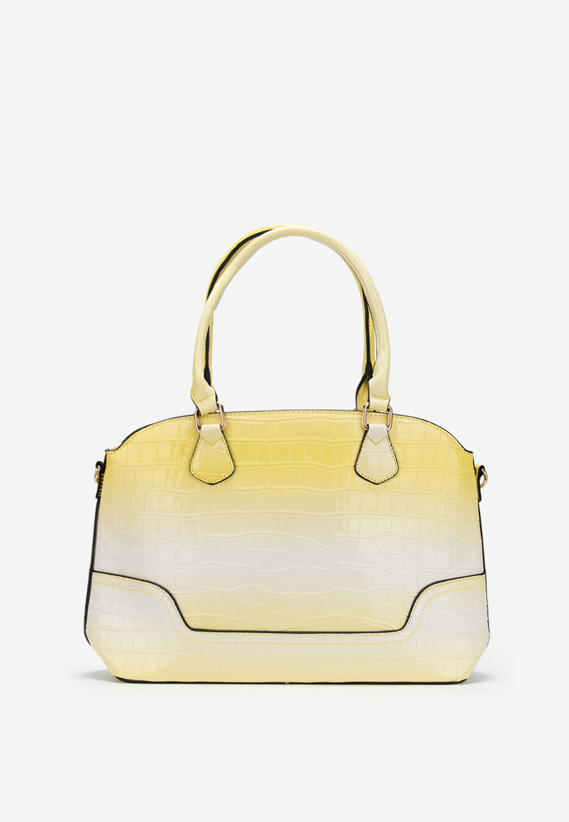 Τσάντα Χεριού Jannia V2 Κιτρινες