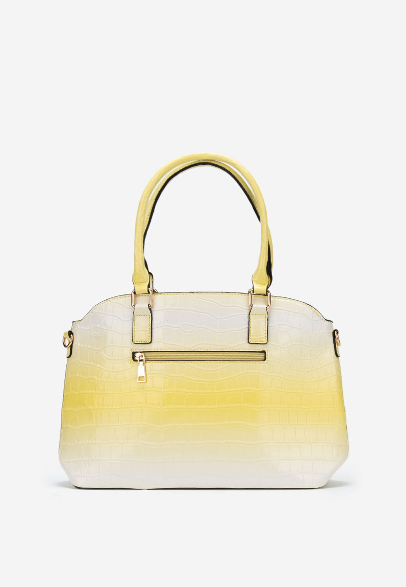 Τσάντα Χεριού Jannia V2 Κιτρινες